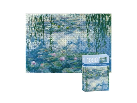 ⁨Puzzle - C. Monet, Nenufary, 1000 elementów⁩ w sklepie Wasserman.eu