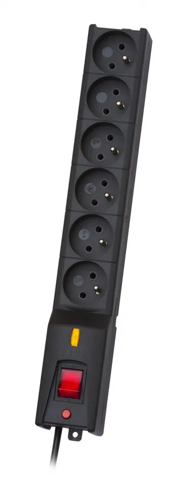 ⁨LESTAR 1966004697 Black 6 AC outlet(s) 230 V 5 m⁩ at Wasserman.eu