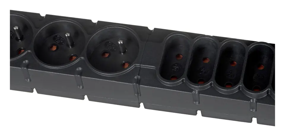 ⁨Power strip HSK DATA ALP-ACARS10---03 (3m; black)⁩ at Wasserman.eu