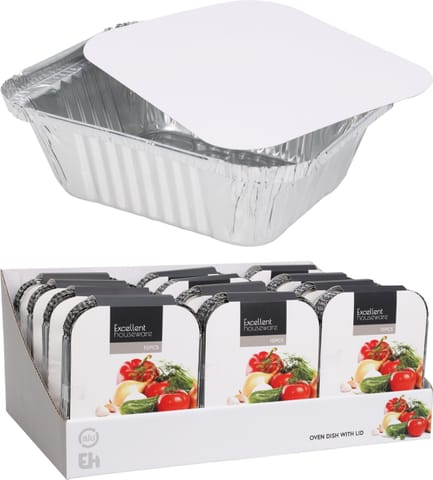 ⁨Foremka aluminiowa 10szt z pokrywą⁩ w sklepie Wasserman.eu