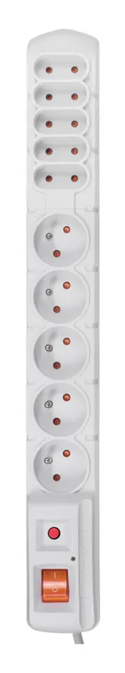 ⁨Power strip HSK DATA ALP-ACARS10---1N (1,5m; grey)⁩ at Wasserman.eu