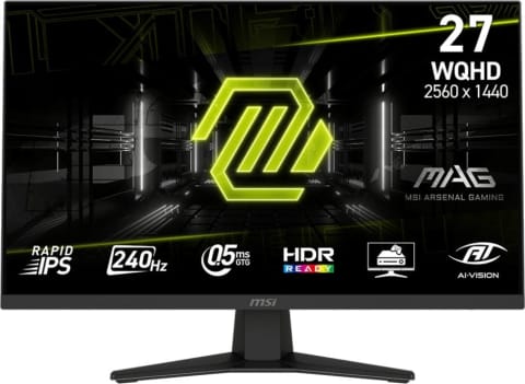 ⁨Monitor MSI MAG 274QF X24 (27" /Rapid IPS /180Hz /2560 x 1440 /Czarny)⁩ w sklepie Wasserman.eu