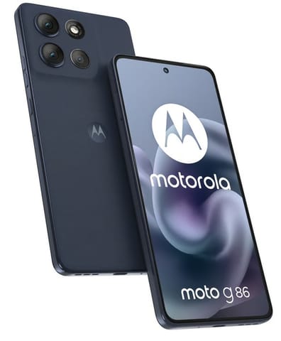 ⁨Smartphone MOTOROLA Moto G86 5G 8/256 GB Niebieski 256 GB Niebieski PB7L0086SE⁩ w sklepie Wasserman.eu