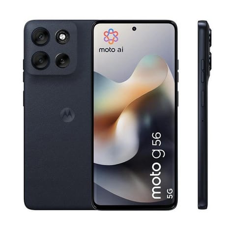 ⁨Smartphone MOTOROLA Moto G56 5G 8/256 GB Czarny 256 GB Czarny PB7Y0043SE⁩ w sklepie Wasserman.eu