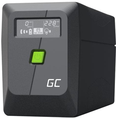 ⁨UPS ZASILACZ AWARYJNY Greencell PowerProof 850VA 480W LCD⁩ w sklepie Wasserman.eu