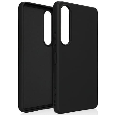 ⁨Etui Beline Silicone do Sony Xperia 1    VII czarny⁩ w sklepie Wasserman.eu