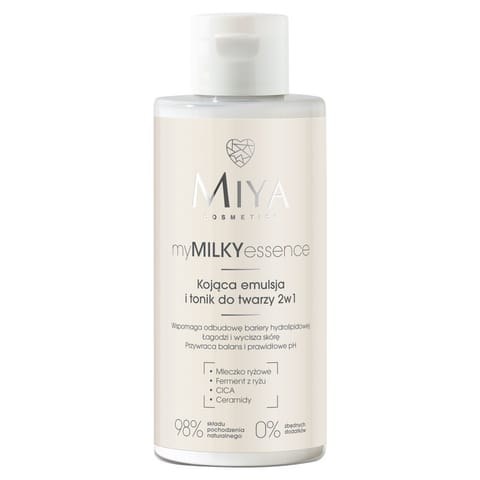 ⁨MIYA myMILKYessence Kojąca emulsja i tonik do twarzy 2w1 150 ml⁩ w sklepie Wasserman.eu