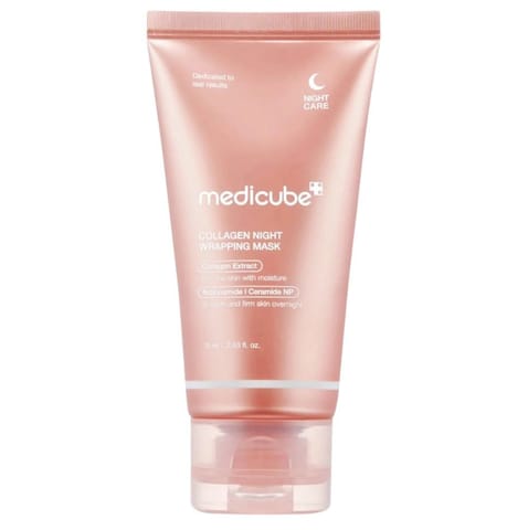 ⁨MEDICUBE Collagen Night Rapping Maska nocna 75 ml⁩ w sklepie Wasserman.eu