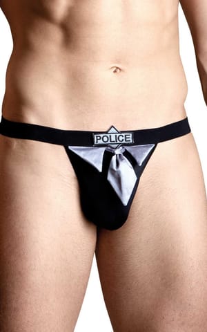 ⁨Mens thongs 4490 - black (kolor czarny, rozmiar S/L)⁩ w sklepie Wasserman.eu