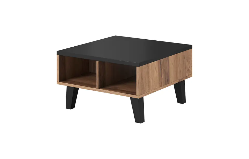 ⁨Cama LOTTA 60 coffee table wotan oak/mat black⁩ at Wasserman.eu