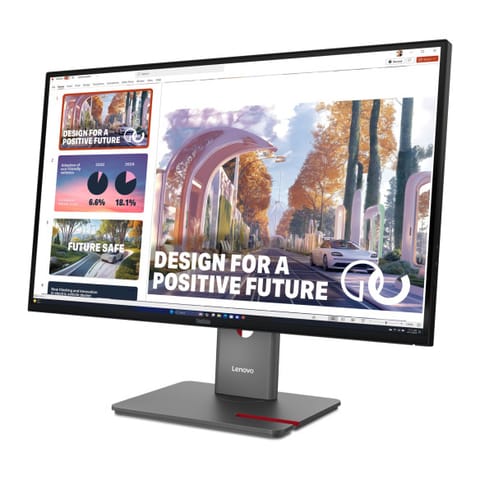 ⁨Monitor LENOVO 64B3GAT2EU (27" /IPS /120Hz /2560 x 1440 /Czarny)⁩ w sklepie Wasserman.eu
