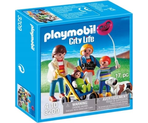 ⁨Playmobil 3209 City Life Rodzina z Wózkiem⁩ w sklepie Wasserman.eu
