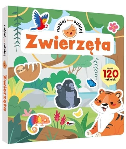 ⁨NAKLEJ ODKLEJ ZWIERZĘTA⁩ w sklepie Wasserman.eu