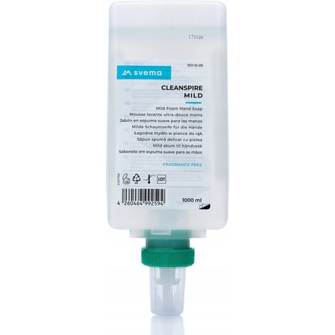 ⁨Mydło w pianie, system S5 NEXXT/SVEMA DENALI-M zapas 1000ml CLEANSPIRE MILD⁩ w sklepie Wasserman.eu