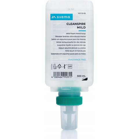 ⁨Mydło w pianie, system S6 NEXXT/SVEMA LOGAN-M 500ml CLEANSPIRE MILD⁩ w sklepie Wasserman.eu