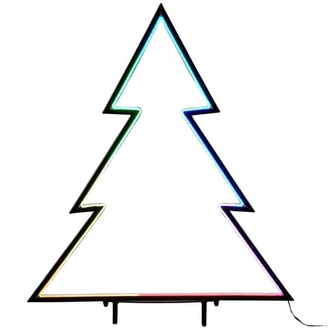 ⁨NEON CHOINKA 150 LED RGB PILOT 32 FUNKCJE TIMER 53x75CM LUCA⁩ w sklepie Wasserman.eu