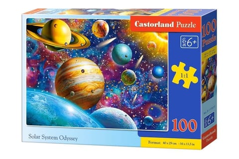 ⁨Puzzle 100 el. Solar System Odyssey⁩ w sklepie Wasserman.eu