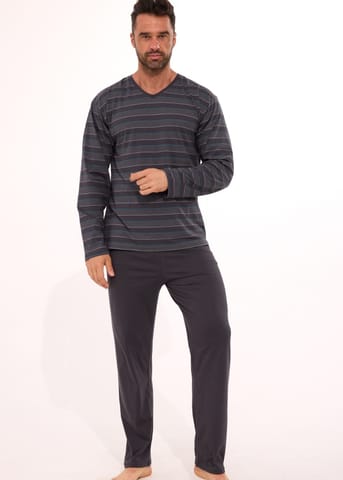 ⁨PIŻAMA CORNETTE PM-139/48 (kolor brąz, rozmiar XL)⁩ w sklepie Wasserman.eu