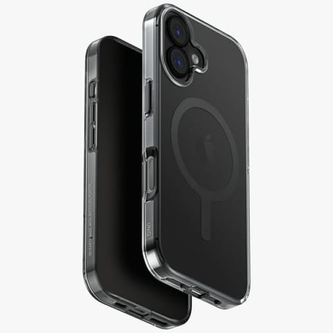 ⁨Etui UNIQ Clario do iPhone 17 Magclick   Charging czarny⁩ w sklepie Wasserman.eu