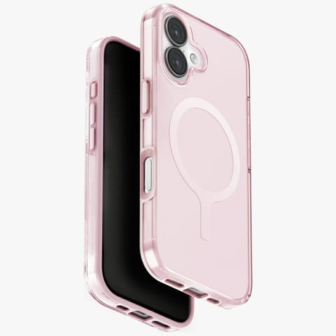 ⁨Etui UNIQ Clario do iPhone 17 Magclick   Charging różowy⁩ w sklepie Wasserman.eu