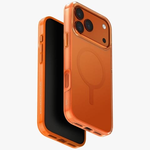 ⁨Etui UNIQ Clario do iPhone 17 Pro Max    Magclick Charging pomarańczowy⁩ w sklepie Wasserman.eu