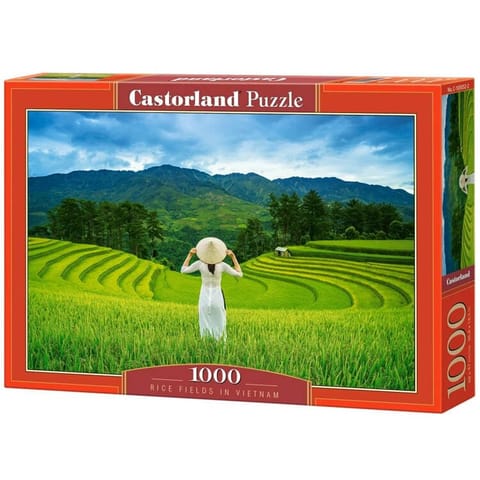 ⁨Puzzle 1000-elementów Rice Fields in Vietnam⁩ w sklepie Wasserman.eu