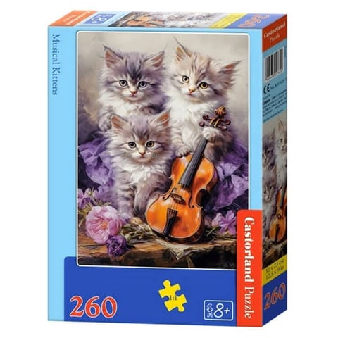 ⁨Puzzle 260-elementów Musical Kittens⁩ w sklepie Wasserman.eu