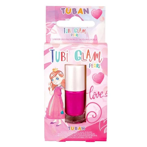 ⁨Tuban Tubi Glam lakier do paznokci dla dzieci różowy perłowy 5ml ZA5164⁩ w sklepie Wasserman.eu