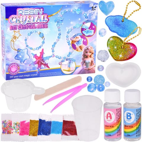 Zestaw kreatywny DIY Ozdoby z kryształu - breloczki i wisiorki ZA5735 w sklepie Wasserman.eu