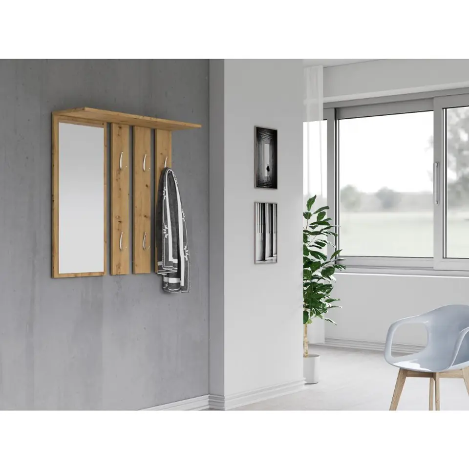 Topeshop OPAL WIESZAK ARTISAN clothing hanger Oak at Wasserman.eu