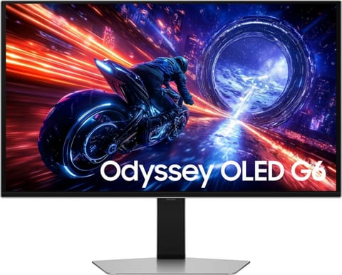 ⁨Monitor SAMSUNG LS27FG602SUXEN (27" /OLED /500Hz /2560 x 1440 /Srebrny)⁩ w sklepie Wasserman.eu