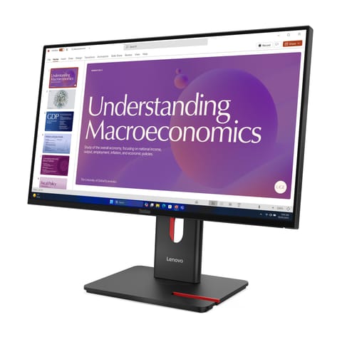 ⁨Monitor LENOVO 64B9GAT1EU (27" /IPS /120Hz /1920 x 1080 /Czarny)⁩ w sklepie Wasserman.eu