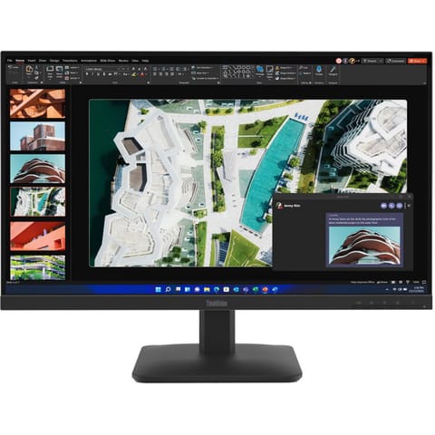 ⁨Monitor LENOVO 64BEKAT1EU (27" /IPS /100Hz /1920 x 1080 /Czarny)⁩ w sklepie Wasserman.eu