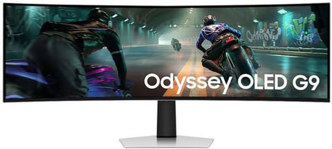 ⁨Monitor SAMSUNG LS49DG912SUXEN (49" /OLED /144Hz /5120 x 1440 /Czarno-srebrny)⁩ w sklepie Wasserman.eu