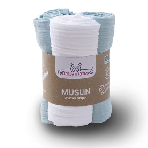 ⁨PIELUCHA MUSLIN 3 PAK 70X80⁩ w sklepie Wasserman.eu