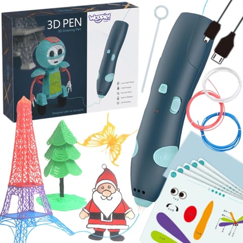 ⁨WOOPIE 3D Drukarka-Długopis Pen Bezpieczny Wkłady Usb⁩ w sklepie Wasserman.eu
