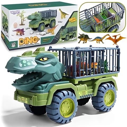 WOOPIE Ciężarówka Dinozaur Transporter Figurki w sklepie Wasserman.eu