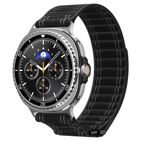 ⁨Spigen WBF0 Band - Pasek do Samsung Galaxy Watch 8 / 8 Classic 40 / 44 / 46 mm (Black)⁩ w sklepie Wasserman.eu