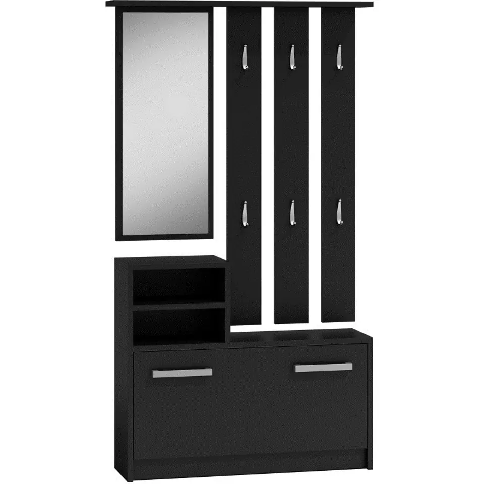 ⁨Topeshop GAR CZERŃ entryway cabinet⁩ at Wasserman.eu