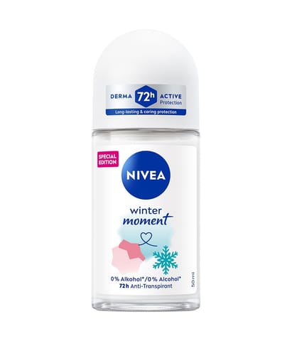 ⁨NIVEA Winter Moment Antyperspirant roll-on 50 ml⁩ w sklepie Wasserman.eu