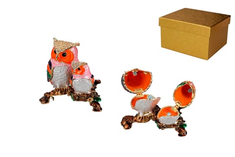 Kasetka metalowa - sowa w sklepie Wasserman.eu