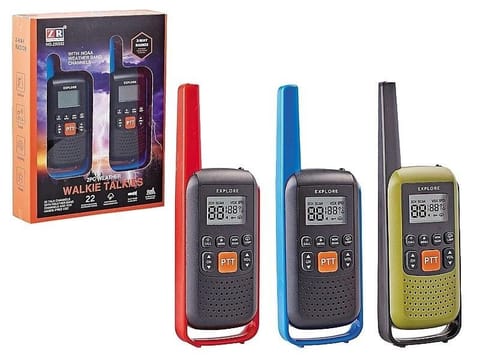 ⁨Walkie talkie z latarką zasięg do 3km MIX⁩ w sklepie Wasserman.eu
