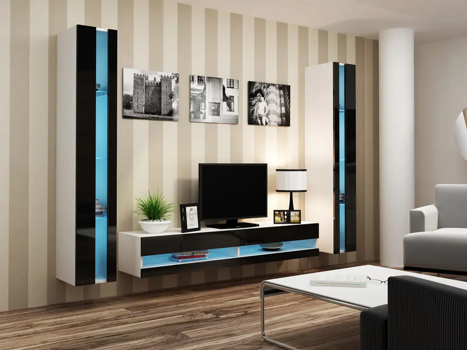 Zestaw VIGO NEW 3 biały/czarny połysk w sklepie Wasserman.eu