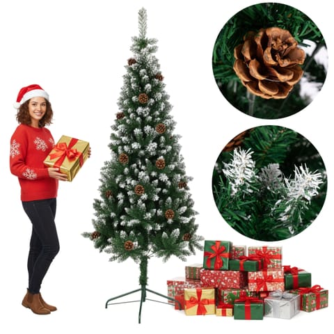 ⁨Choinka Bożonarodzeniowa NATALE z szyszkami⁩ w sklepie Wasserman.eu