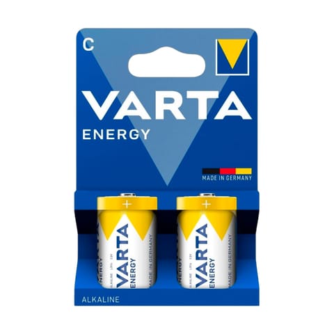 ⁨Bateria alkaliczna VARTA LR14 ENERGY 2szt./bl.⁩ w sklepie Wasserman.eu