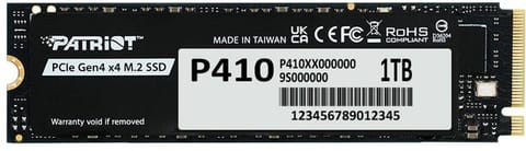 Dysk SSD PATRIOT P410P1TBM28H (M.2 2280″ /1 TB ) w sklepie Wasserman.eu