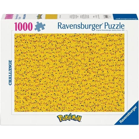 ⁨Puzzle 1000 Pokemon: Pikachu Challenge⁩ w sklepie Wasserman.eu