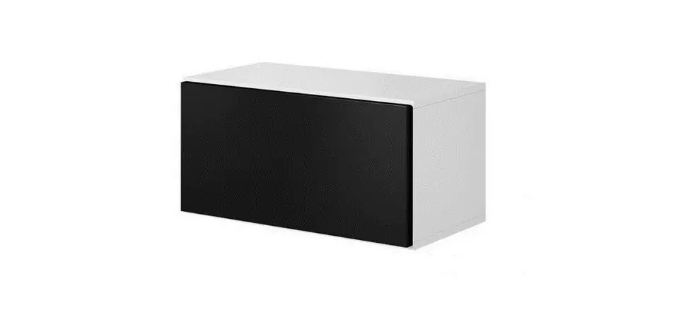⁨Cama full storage cabinet ROCO RO3 75/37/39 white/white/black⁩ at Wasserman.eu