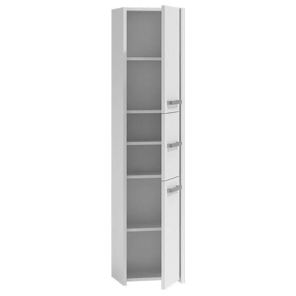 ⁨Topeshop S43 BIEL bathroom storage cabinet White⁩ at Wasserman.eu