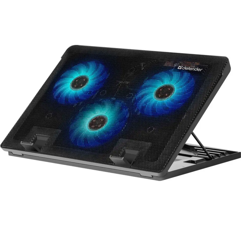 ⁨DEFENDER PODSTAWKA CHŁODZĄCA POD LAPTOPA NS-501 15.6"-17" 3W 2XUSB 29501⁩ w sklepie Wasserman.eu